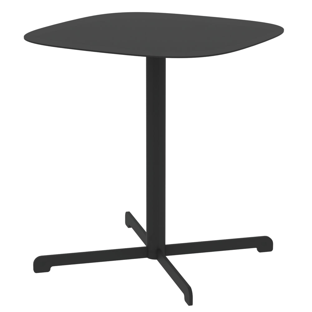 Utomhusbord Foggia 43x40x40 cm stål antracitgrå [casa.pro]
