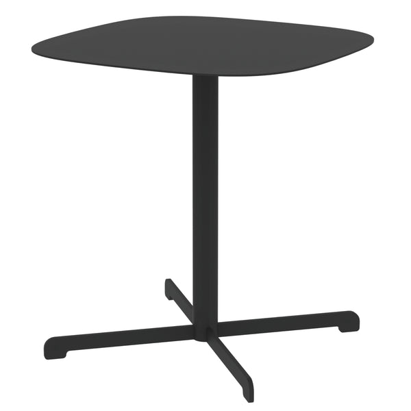 Utomhusbord Foggia 43x40x40 cm stål antracitgrå [casa.pro]