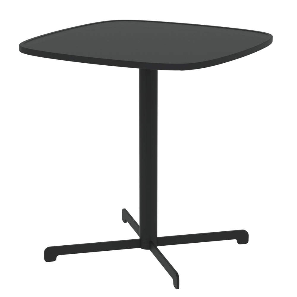 Utomhusbistrotbord Foggia 75x70x70 cm stål antracitgrå [casa.pro]