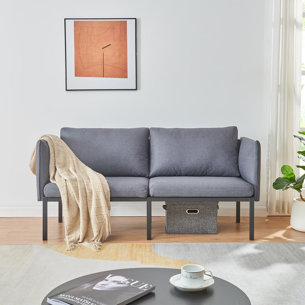 2-sits soffa Kamar [en.casa]