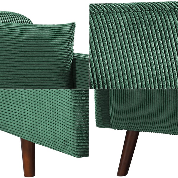 Soffa Midt 2-sits 132x70x80,5 cm [en.casa] 