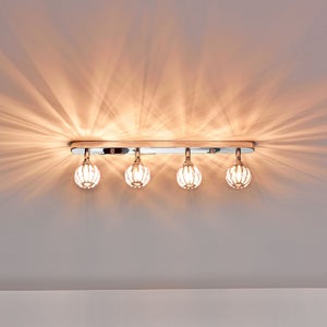 [lux.pro]® Stilig plafond - Futura - krom