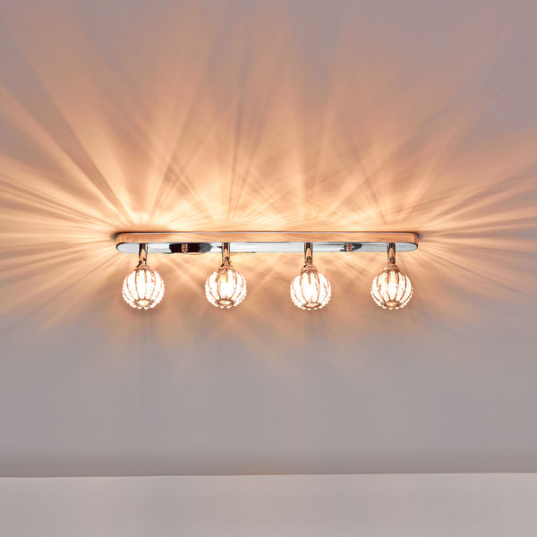 [lux.pro]® Stilig plafond - Futura - krom