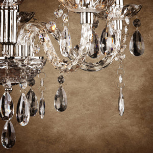 Elegant ljuskrona Elegance femarmad krom [lux.pro]