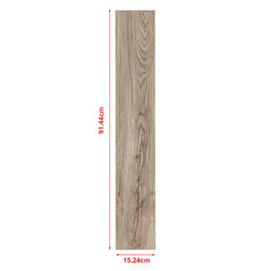 [neu.haus]® Vinylgolv-läggning med limmning-7 st.=0,975 qm-Ek imitation (matt)