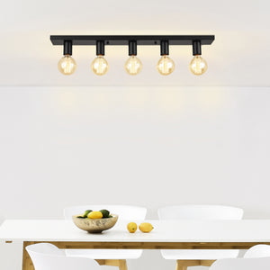 Stilig plafond-Korinth-9x8x80cm-metall-svart