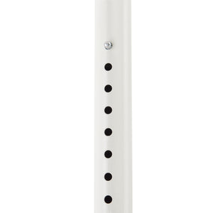 Teleskop klädhängare justerbar 110-305x30cm vit [en.casa]