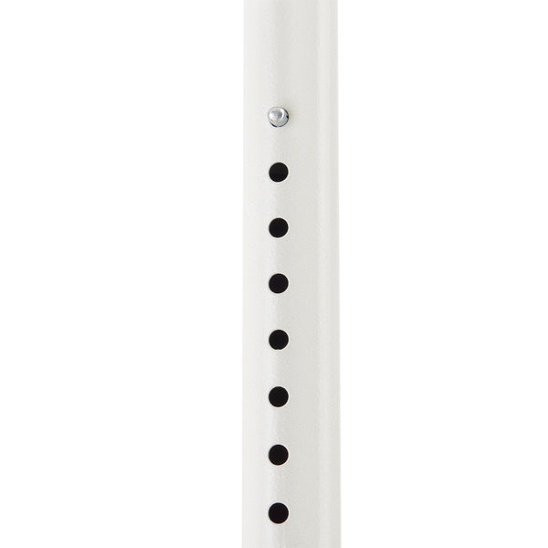 Teleskop klädhängare justerbar 110-305x30cm vit [en.casa]