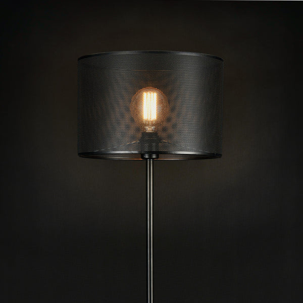 Golvlampa Arensburg 153xØ35 cm svart [lux.pro]