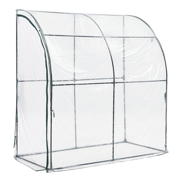 Växthus Juta 100x200x215 cm [en.casa]