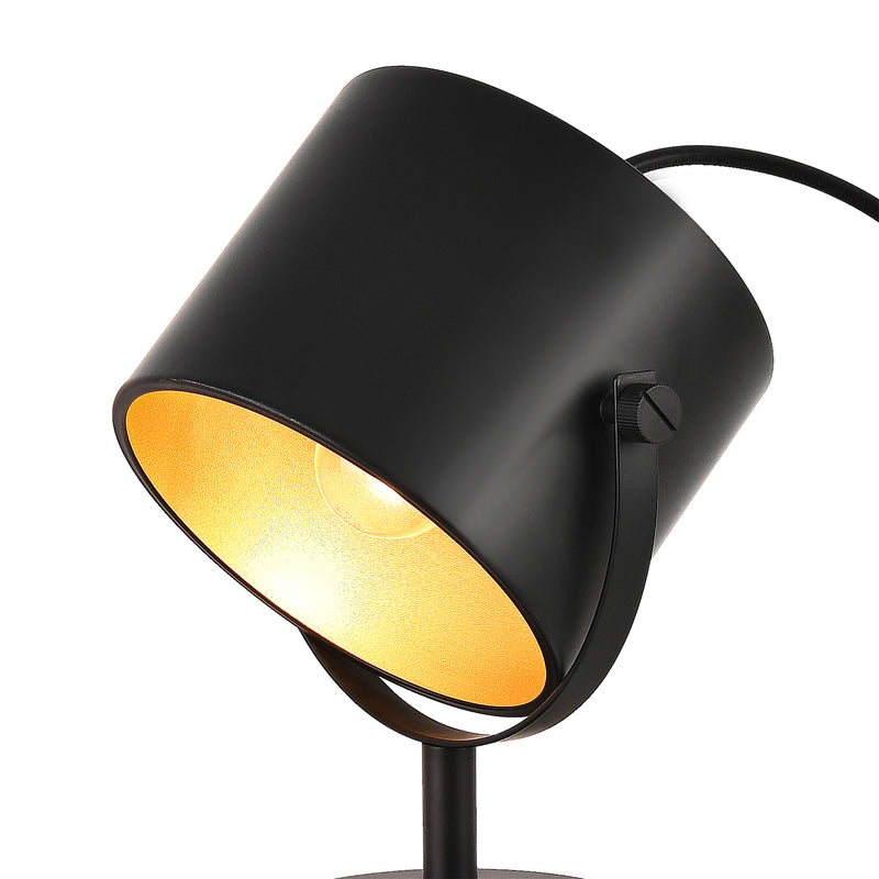 Måttskiss Bordslampa Farstorp 25x15x19 cm metall [lux.pro]