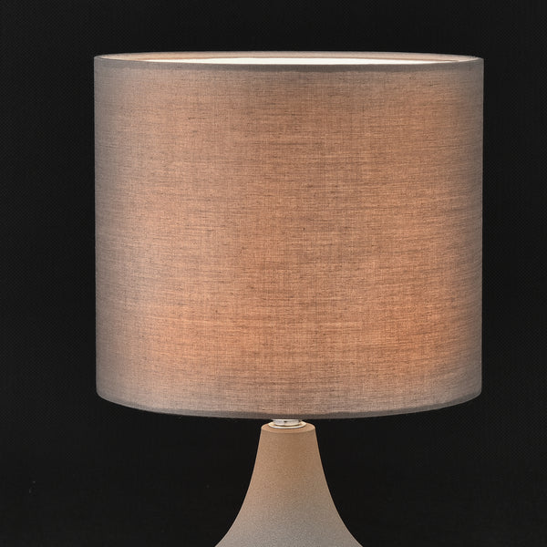 Bordslampa Pilgrimstad metall textil 34 cm [lux.pro]