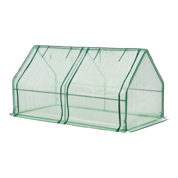 Växthus Nissewaard 180x90x90 cm [en.casa]