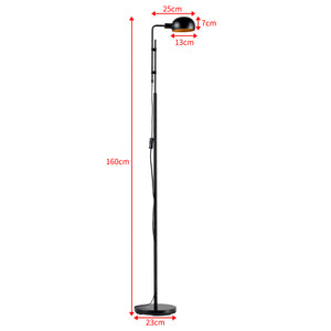 Golvlampa Bolton metall 160xØ13 cm [lux.pro]