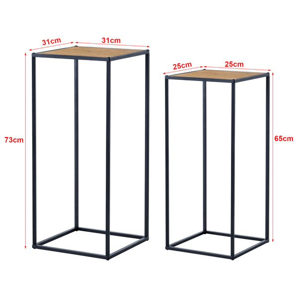 Sidobord Gamleby Soffbord metall [en.casa]