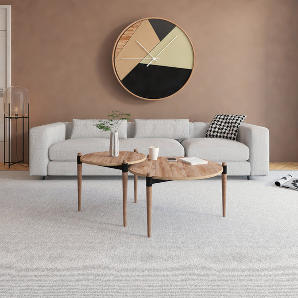 Soffbord Kristinestad med 2 bordsskivor natur [en.casa]
