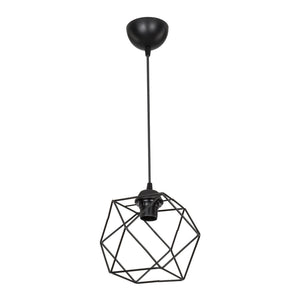 Pendellampa Brentwood E27 metall svart [lux.pro]