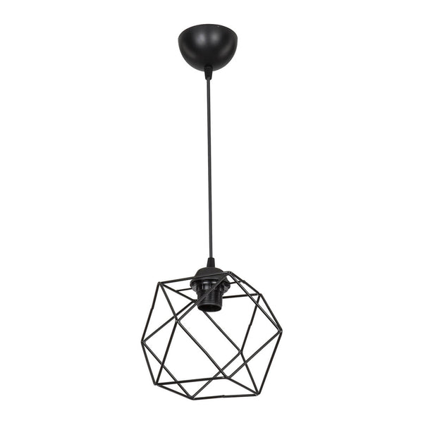 Pendellampa Brentwood E27 metall svart [lux.pro]