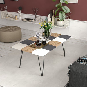 Soffbord Give 44x110x66 cm Mångfärgad [en.casa]