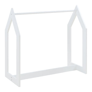 Garderobsställ Værløse 78x75x35cm Vit [en.casa]