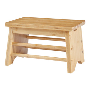 Stegpall Ryslinge 33x21,5x20 cm bambu [en.casa] 