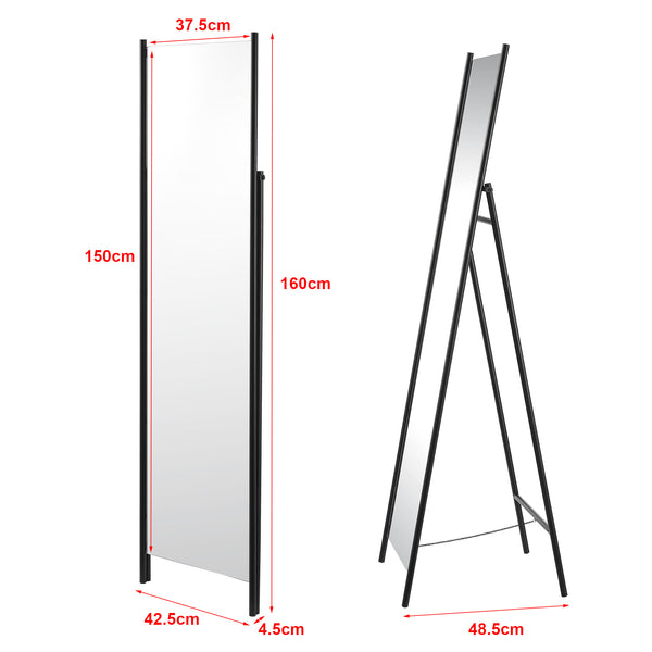 Martano stående spegel 160 x 42,5 cm [en.casa]