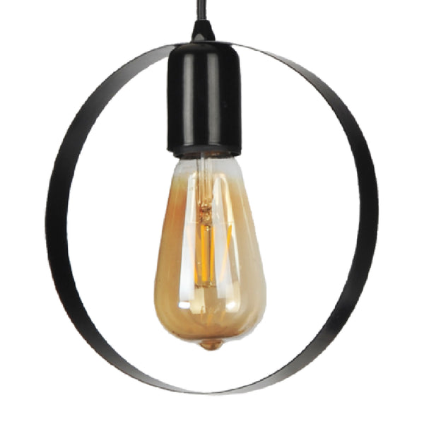 Taklampa Cirencester Svart [lux.pro]