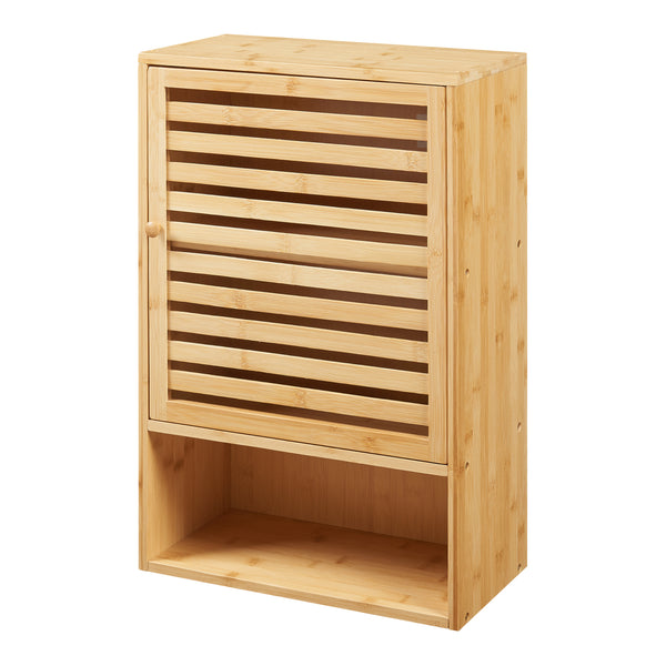 Badrumsskåp Gjesdal 60x40x20 cm Bambus [en.casa]