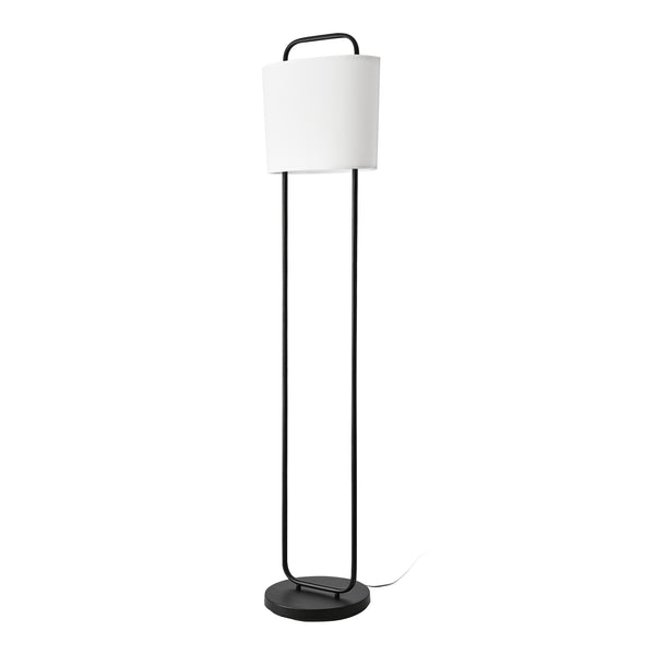 Golvlampa Meløy Svart/Vit [lux.pro]