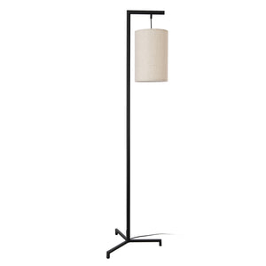 Golvlampa Skaun Ø18x154 cm textil beige [lux.pro] 