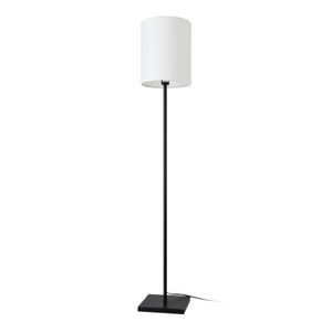 Golvlampa Solna Ø28x157,5 cm textil vit [lux.pro] 