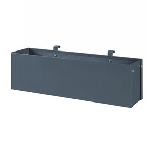 Blomlåda Achtkarspelen 50x12x15cm Antracit [en.casa]