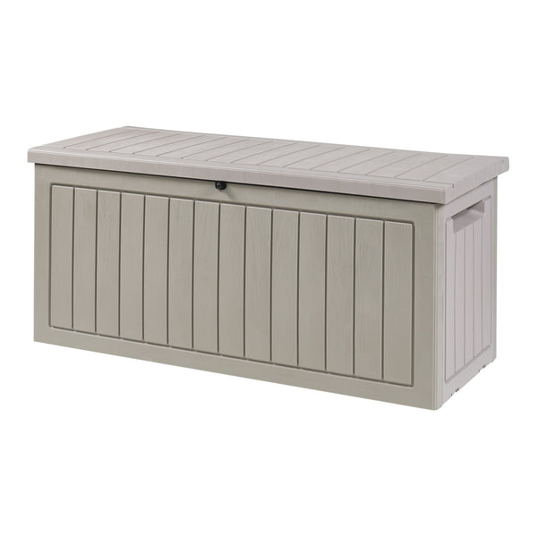 Förvaringsbox Filetto 124x52,5x57 cm Beige [casa.pro]