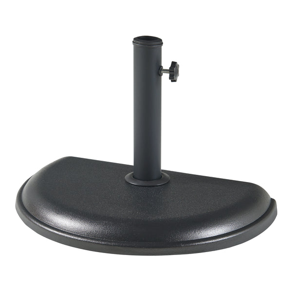 Parasollstativ Bisenti betong 45x29x45 cm svart 10 kg [casa.pro]