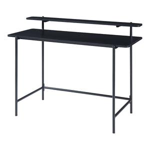 Skrivbord Samnanger 120x55x88 cm Svart [en.casa]