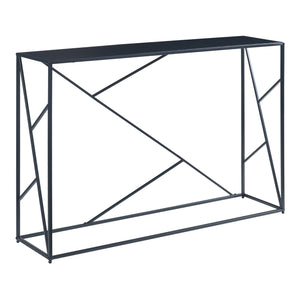 Konsolbord Rättvik 120x30x80 cm Svart [en.casa]