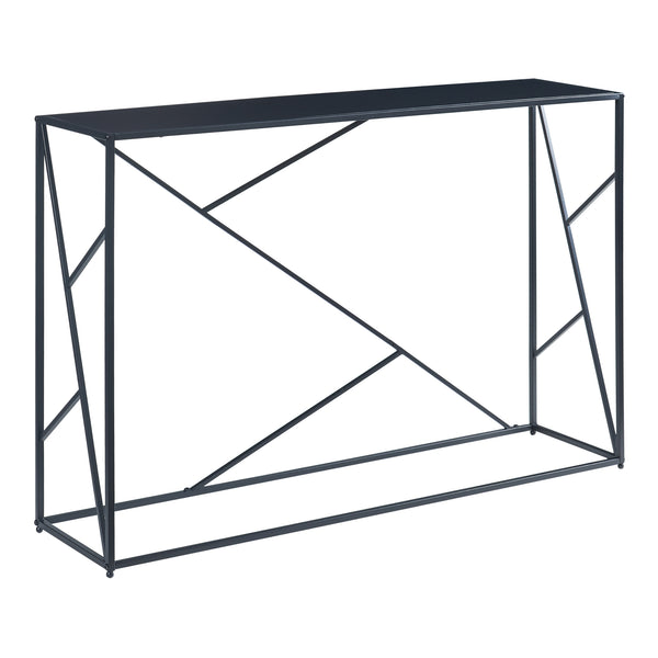 Konsolbord Rättvik 120x30x80 cm Svart [en.casa]