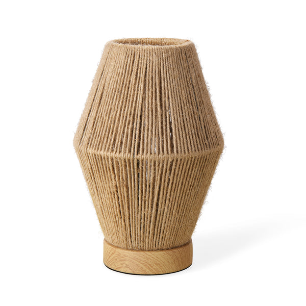 Bordslampa Arundel 1xE27 Trälook/Natur [lux.pro]