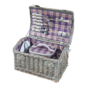 Picknickkorg Folldal för 2 personer 40x28x25 cm [casa.pro]