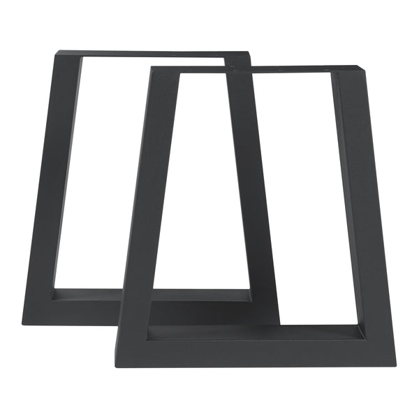Bordställ 2-pack Marstal 42x40cm Svart [en.casa]