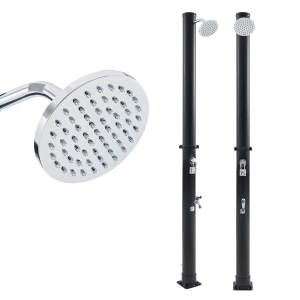 Solardusch Frerievn med fotdusch 215 cm 18L [casa.pro]