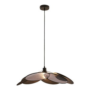 Taklampa Blackwood Metall/Textil Svart [lux.pro]