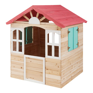 Barnlekshus Lulä Lekstuga 130x115x101 cm Trä [casa.pro]