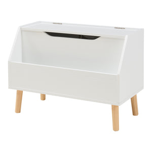 Leksakslåda Aavanrar 60x30x43 cm Vit [en.casa]