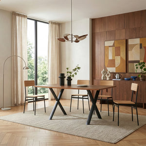 Bordstativ Klixjö 2-pack Stål 72x70x10 cm Svart [en.casa]