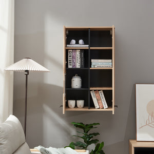Väggskåp Noppar 98x60x38 cm Eklook [en.casa]