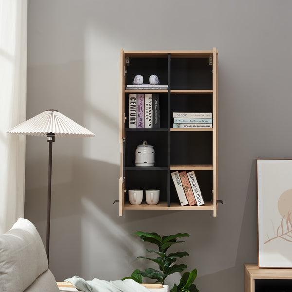 Väggskåp Noppar 98x60x38 cm Eklook [en.casa]