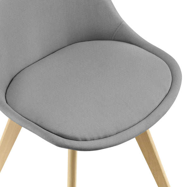 Matstol Frederikstad set om 2 bok textil [en.casa] välj modell