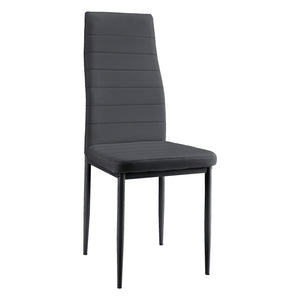 [en.casa]® Matstol/Stol-set 2-konstläder- i olika färger-96x43x52cm
