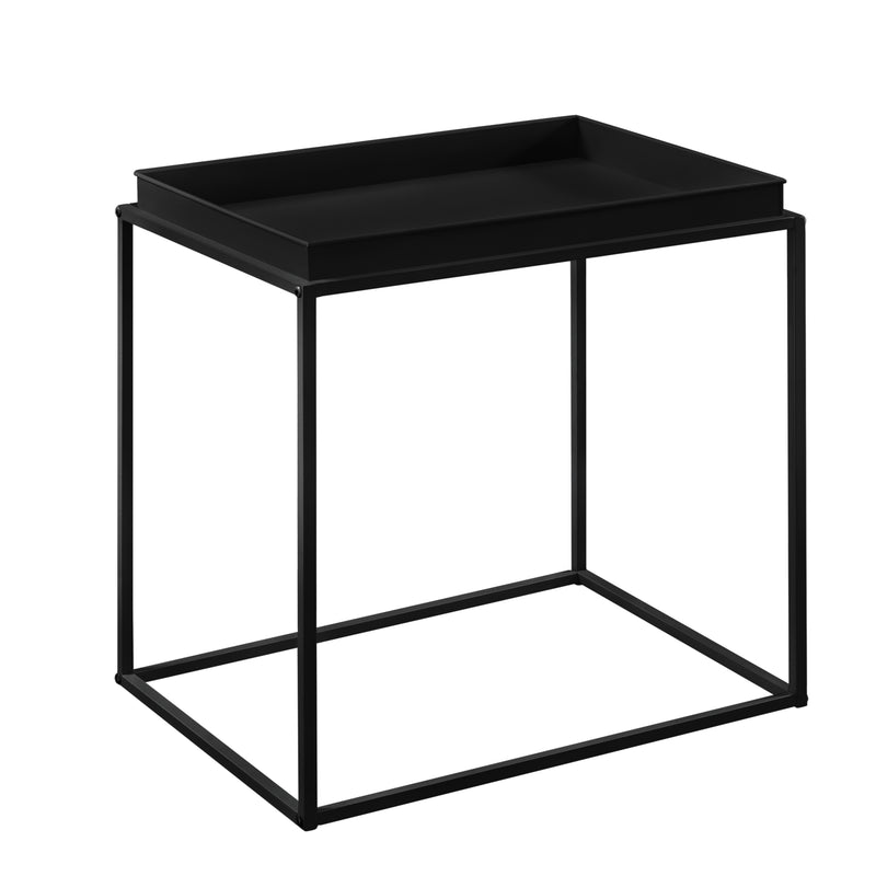 Måttskiss Brickbord set om 2 avtagbar bricka [en.casa] välj modell